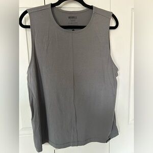 Women’s Gray NOBULL Sleeveless Tank Top Stretch Lightweight XL